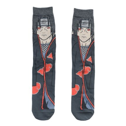 Itachi Akatsuki High Original Socks For Men Women Adults Manga Naruto