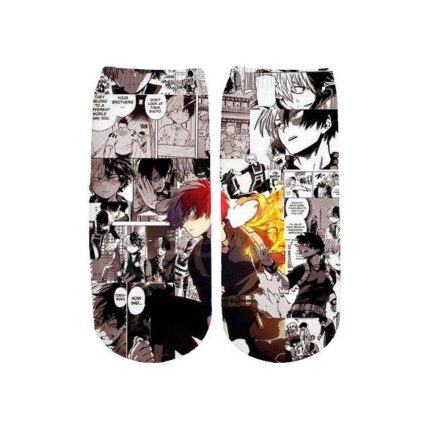 My Hero Academia Shoto Socks