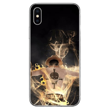 One Piece Ace Burning Fist Iphone Case