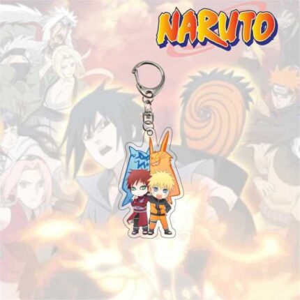 Gaara & Naruto Keychains