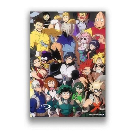 My Hero Academia Class 1-a Heroes Poster