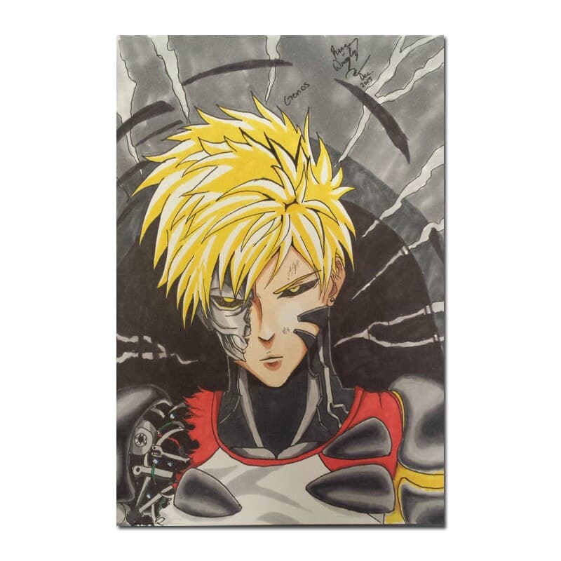 Post One Punch Man Genos As A Human.
