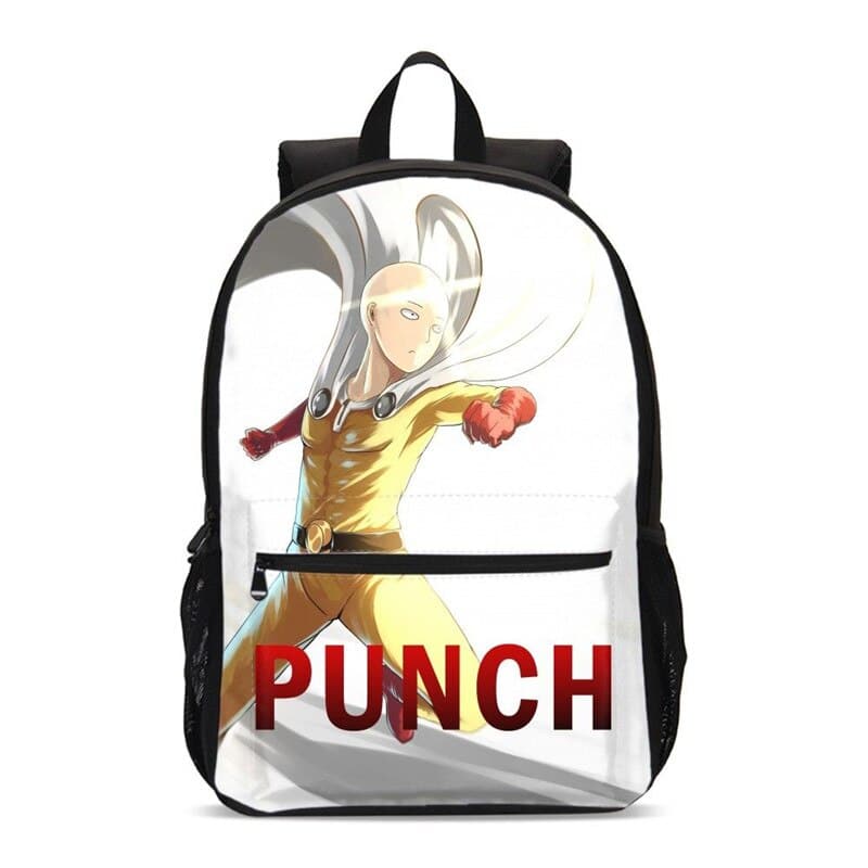 One Punch Man Saitama Crane Glowing Backpack