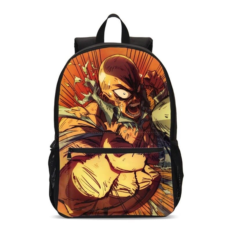 One Punch Man Saitama Out Of Control Backpack