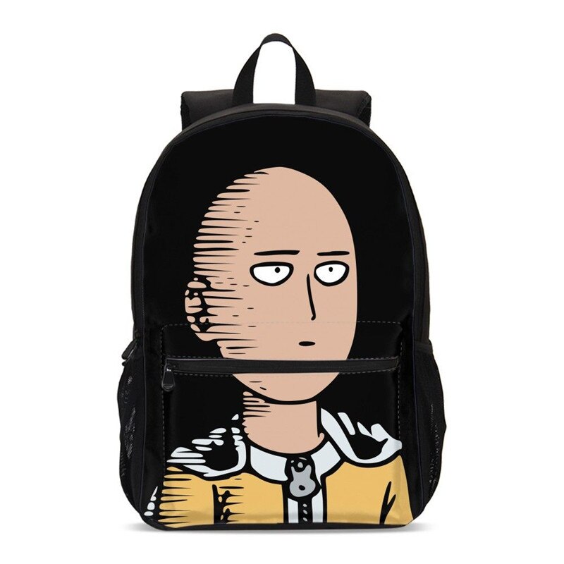 One Punch Man Saitama Meme Backpack