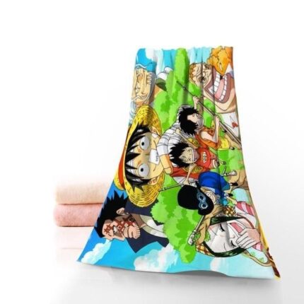 One Piece Beach Towel Childhood Of Luffy