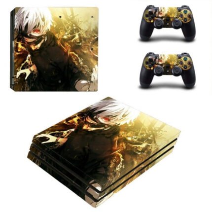 Ps4 Tokyo Ghoul Sticker Console & Controller Sticker