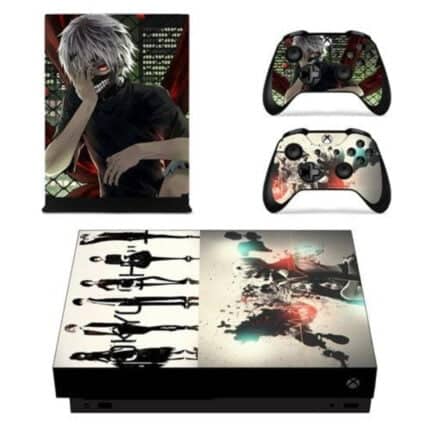 Xbox One Tokyo Ghoul Characters Sticker Console & Controller