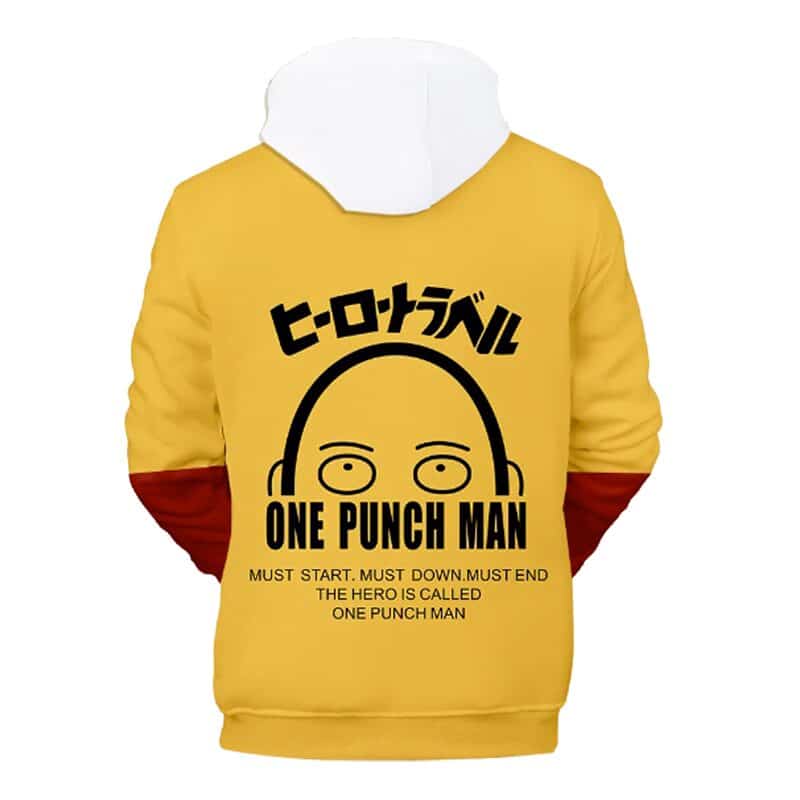 One Punch Man Saitama Costume Sweatshirt
