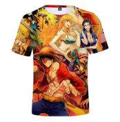 One Piece Pirate Crew Manga T-shirt