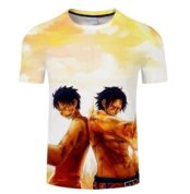 One Piece Luffy And Ace T-shirt