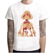 One Piece Luffy And Shanks T-shirt