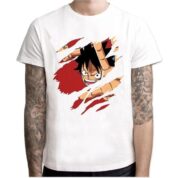 T-shirt One Piece Luffy Fight