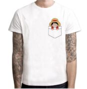 One Piece Luffy Pocket T-shirt