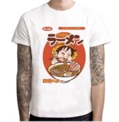 T-shirt One Piece Luffy Ramen