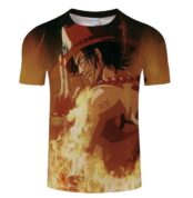 One Piece Portgas Ace T-shirt