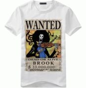T-shirt One Piece Wanted Brook