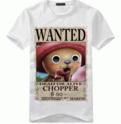 T-shirt One Piece Wanted Chopper