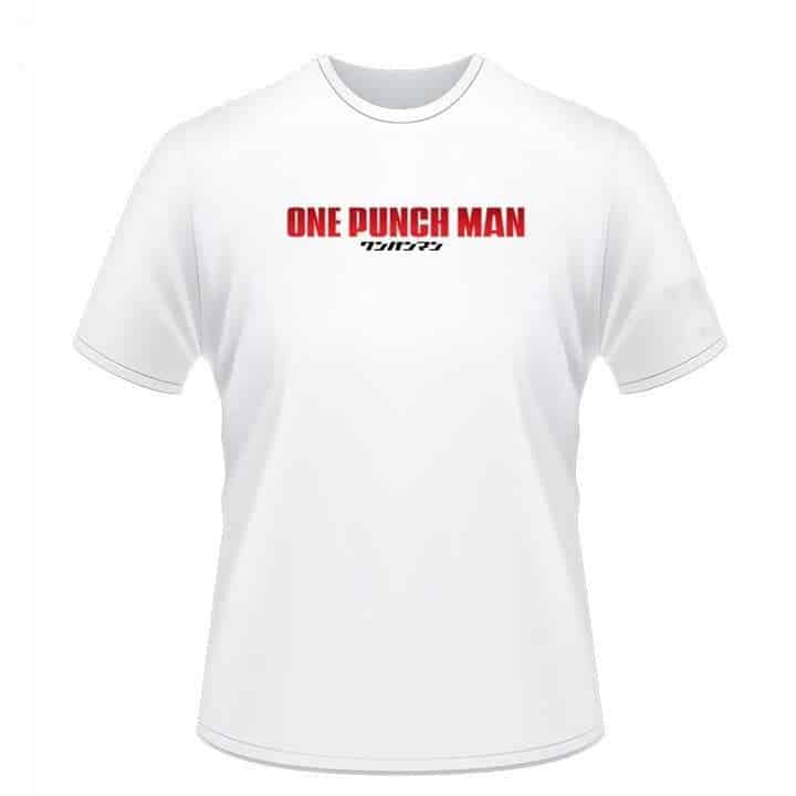 Red One Punch Man Logo T-shirt