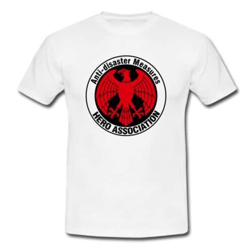 One Punch Man Heroes Association T-shirt