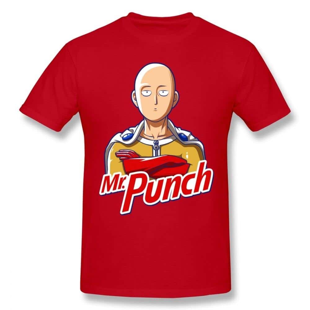 T-shirt One Punch Man Saitama Mr Punch