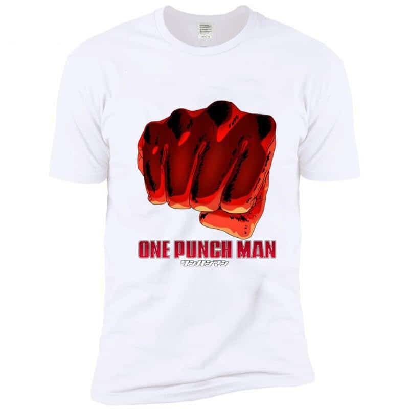 T-shirt One Punch Man Saitama Punch