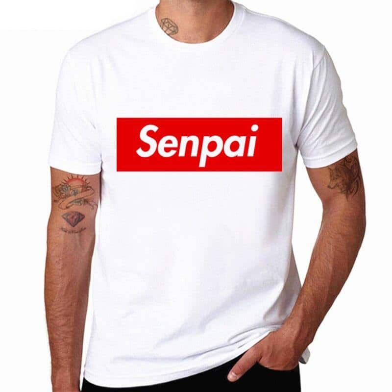 T-shirt One Punch Man Saitama Senpai