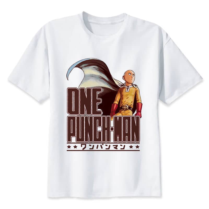 One Punch Man Saitama Superhero T-shirt