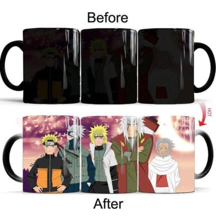 Naruto Characters Reactive Thermal Cup